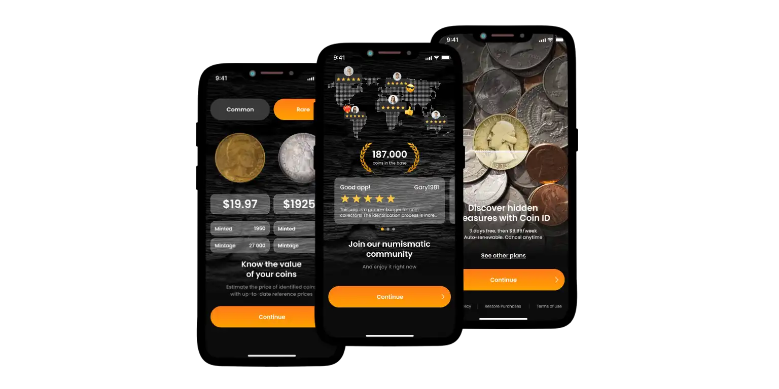 Coin ID Scanner preview.
